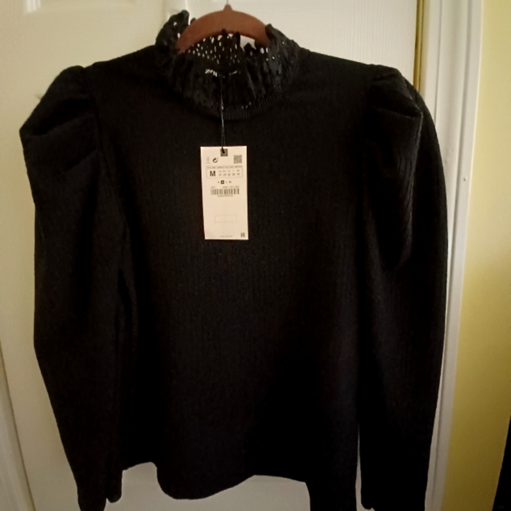 Zara long sleeve New with tag blouse
